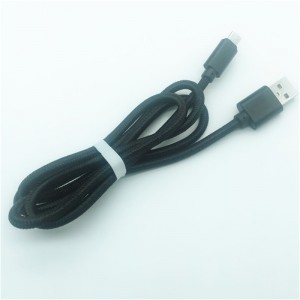 KPS-1005CB Micro 2M OD4.5MM mikroflexig snabbladdare USB-kabel för Android-mobil